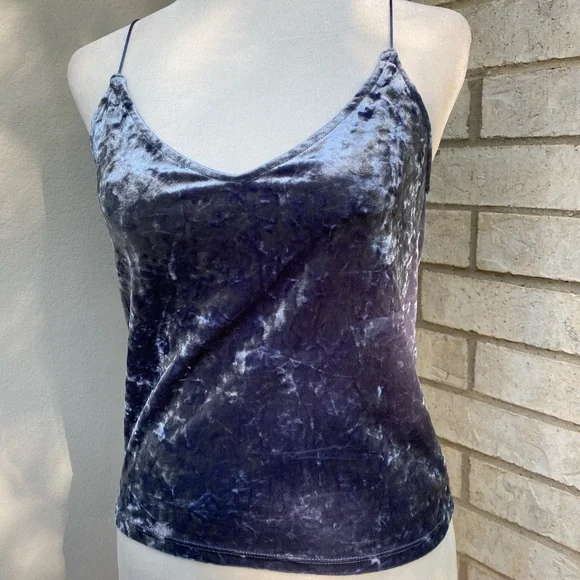 H&M Divided Crushed Velvet Cami - Picture 3 of 9